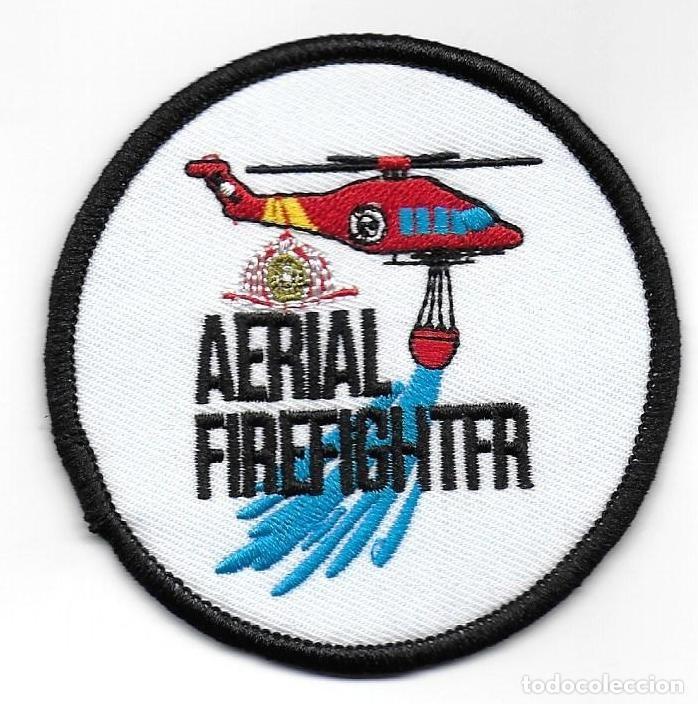 Militaria: parche BOMBEROS FORESTALES HELICOPTEROS