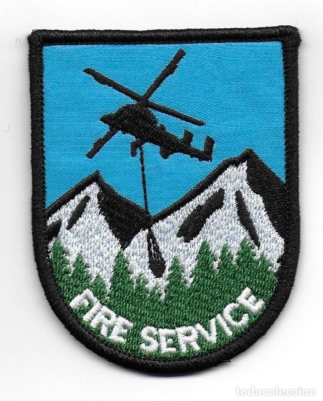 Militaria: parche BOMBEROS FORESTALES HELICOPTEROS