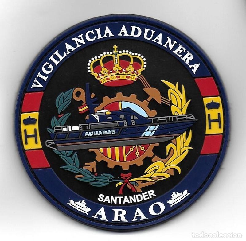 Militaria: parche VIGILANCIA ADUANERA SANTANDER ADUANAS POLICIA