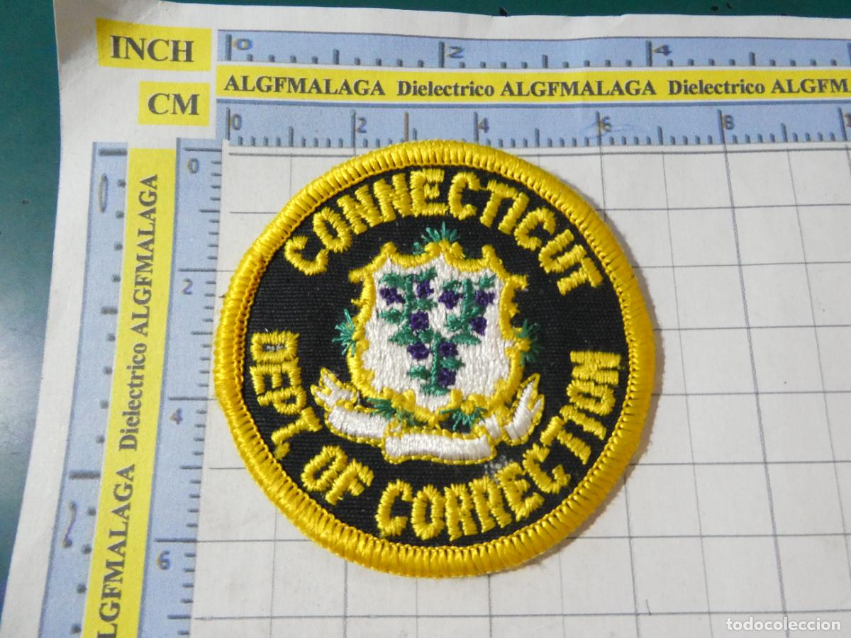 Militaria: PARCHE DE TELA. DEPARTMENT OF CORRECTION CONNECTICUT. PENITENCIERIAS C&Aacute;RCELES PRISIONES USA EEUU