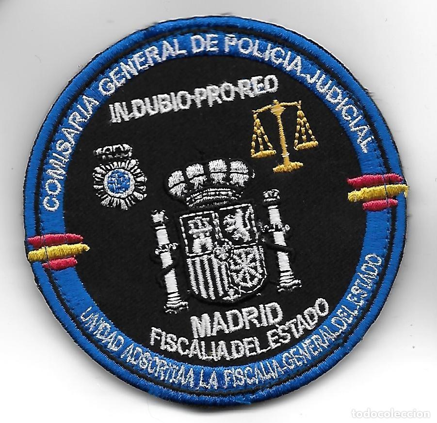 Militaria: parche POLICIA COMISARIA GENERAL JUDICIAL MADRID