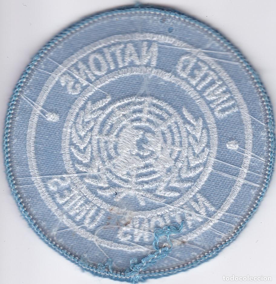 Militaria: PARCHE DE LAS TROPAS DE LA ONU - Foto 2