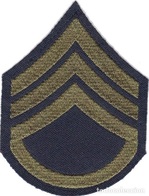 Militaria: PAR DE GALONES DE SARGENTO EJERCITO USA - Foto 2