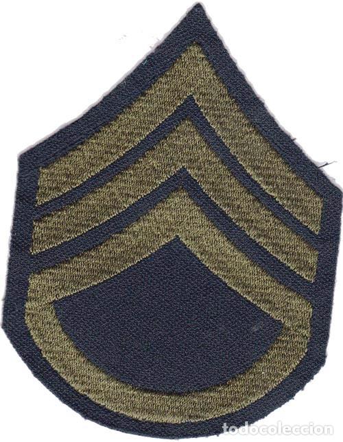 Militaria: PAR DE GALONES DE SARGENTO EJERCITO USA - Foto 3