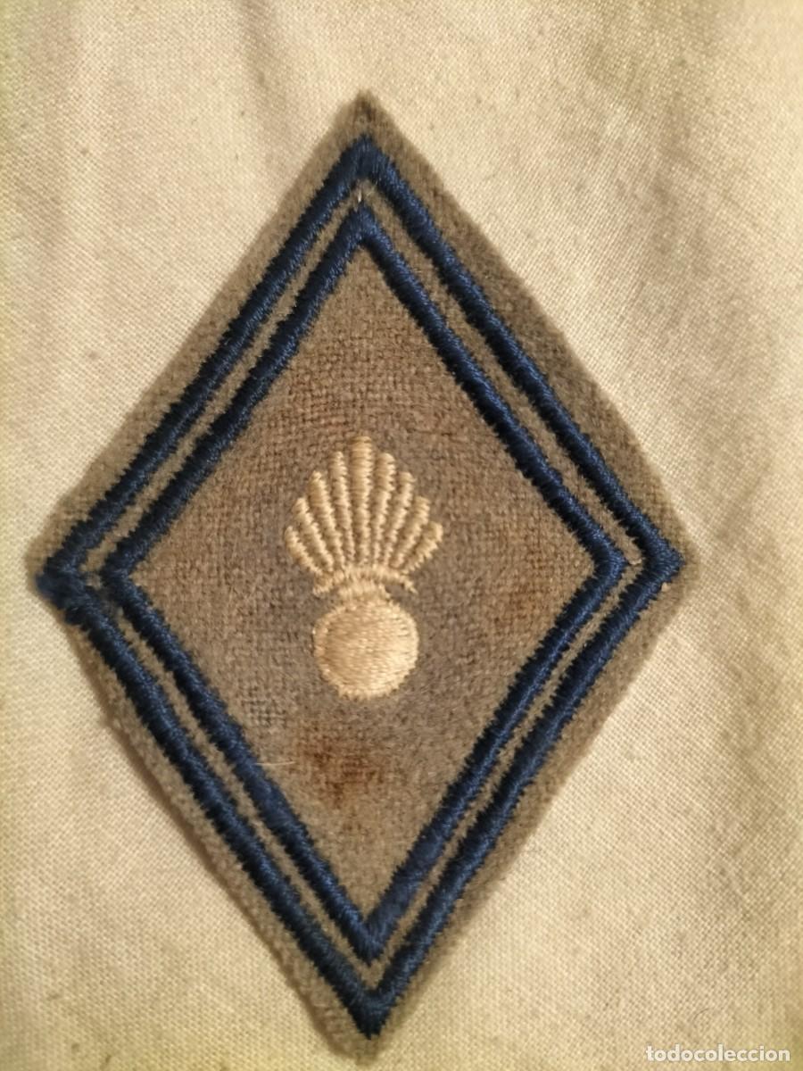 Militaria: Parche de brazo de la &Eacute;cole Militaire de Strasbourg(Escuela Militar de Estrasburgo). Artilleria