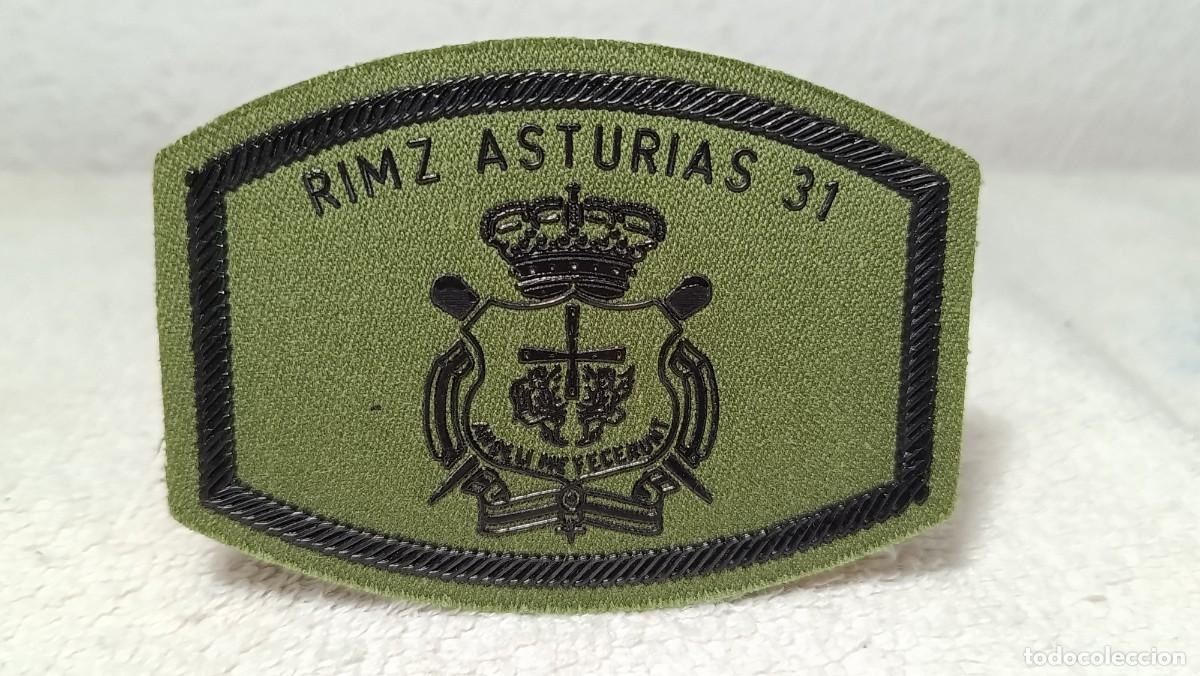 Militaria: ANTIGUO PARCHE MILITAR RIMZ ASTURIAS 31 REGIMIENTO INFANTERIA MECANIZADA