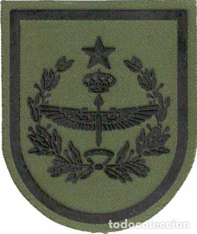 Militaria: Parche de brazo helic&oacute;pteros faena corona real y estrella