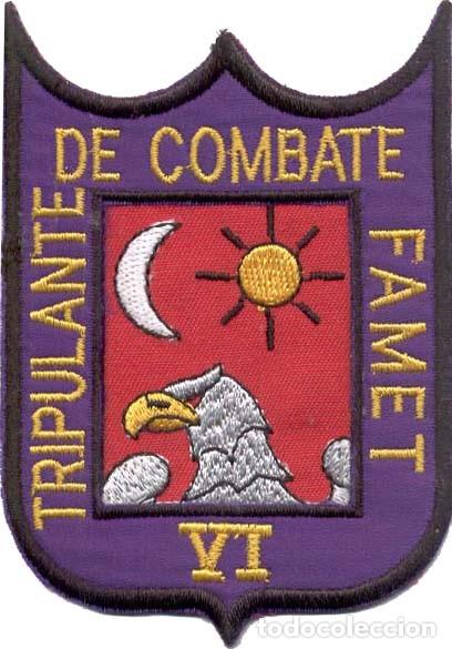 Militaria: Parche helic&oacute;pteros FAMET tripulante de combate VI