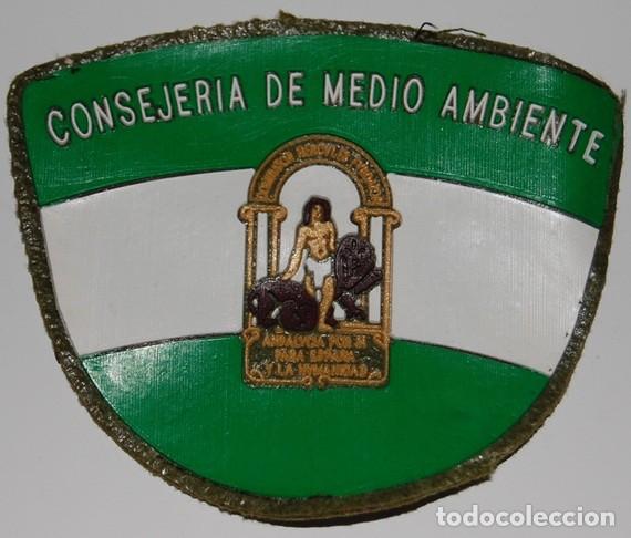 Militaria: ANTIGUO PARCHE DE MANGA PARA AGENTE DE MEDIO AMBIENTE ANDALUCIA