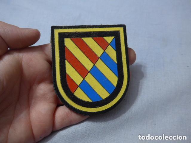Militaria: Antiguo parche de la UME Unidad Militar de Emergencias, original.