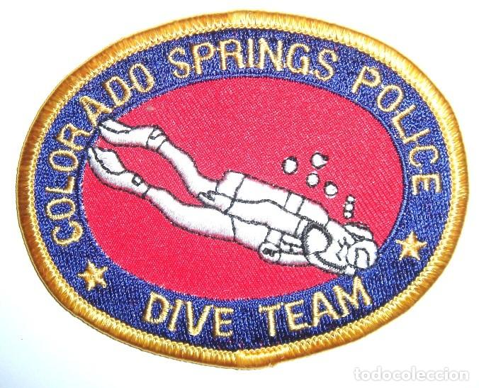 Militaria: parche POLICIA USA COLORADO SPRINGS BUCEADORES