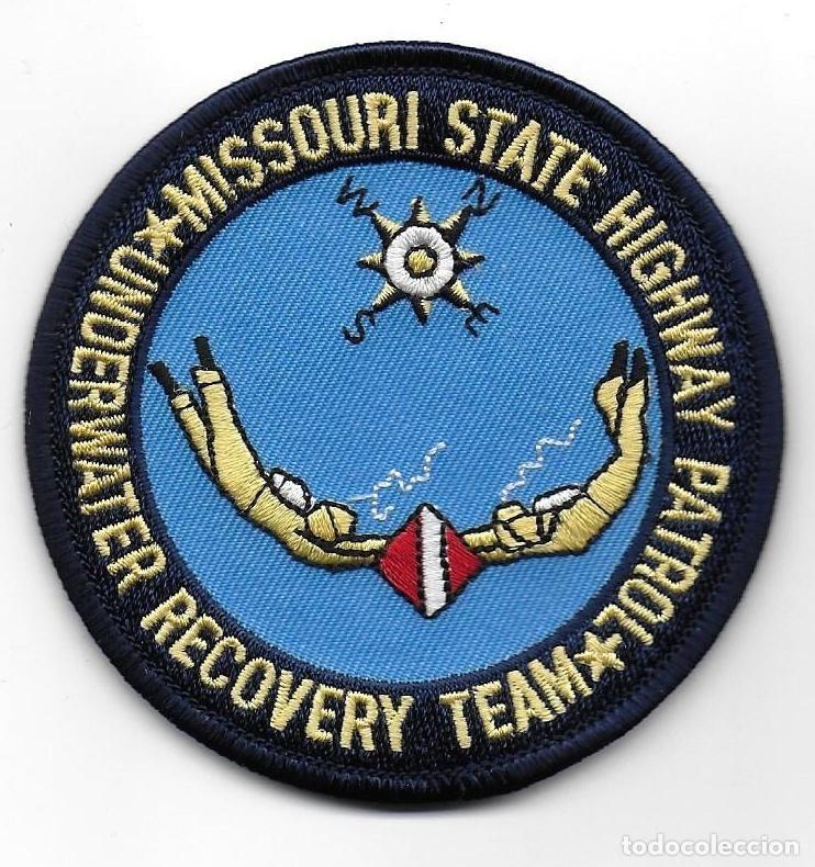 Militaria: parche POLICIA USA MISSOURI BUCEADORES