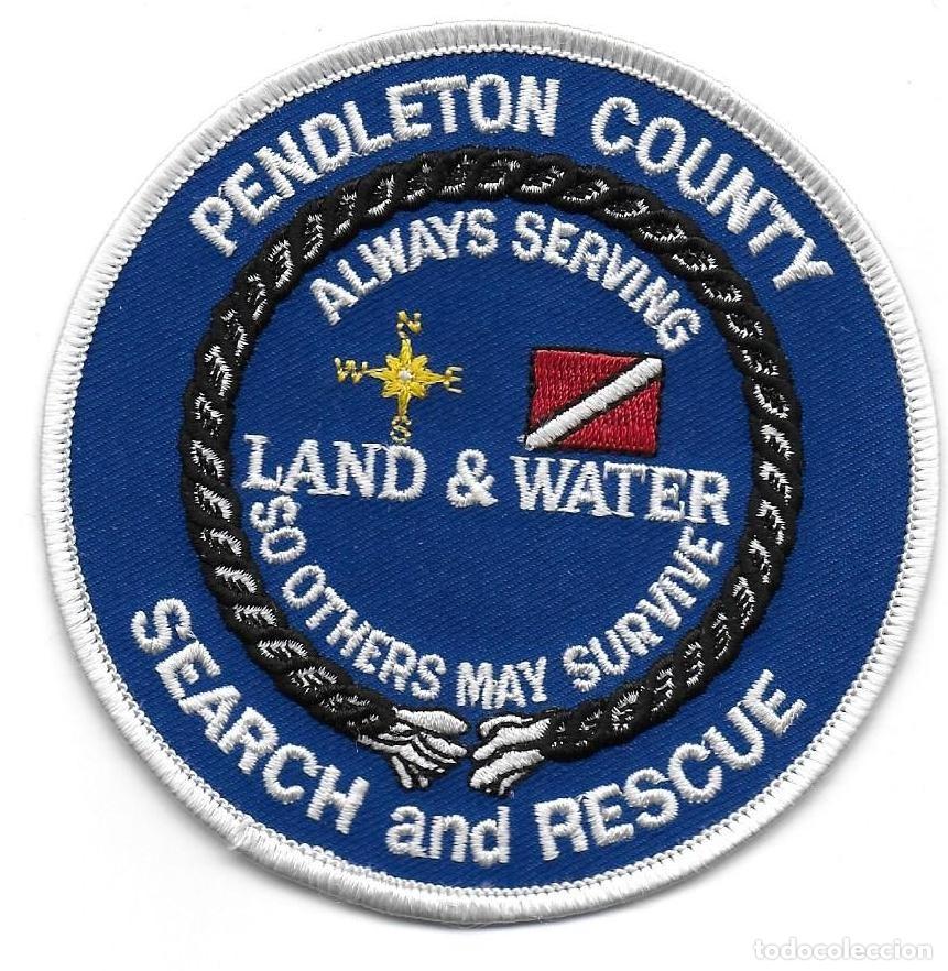 Militaria: parche POLICIA USA PENDLETON BUCEADORES