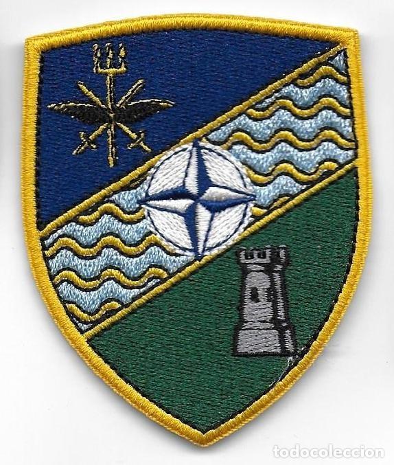 Militaria: parche Mando Mar&iacute;timo Aliado de la OTAN (MARCOM),