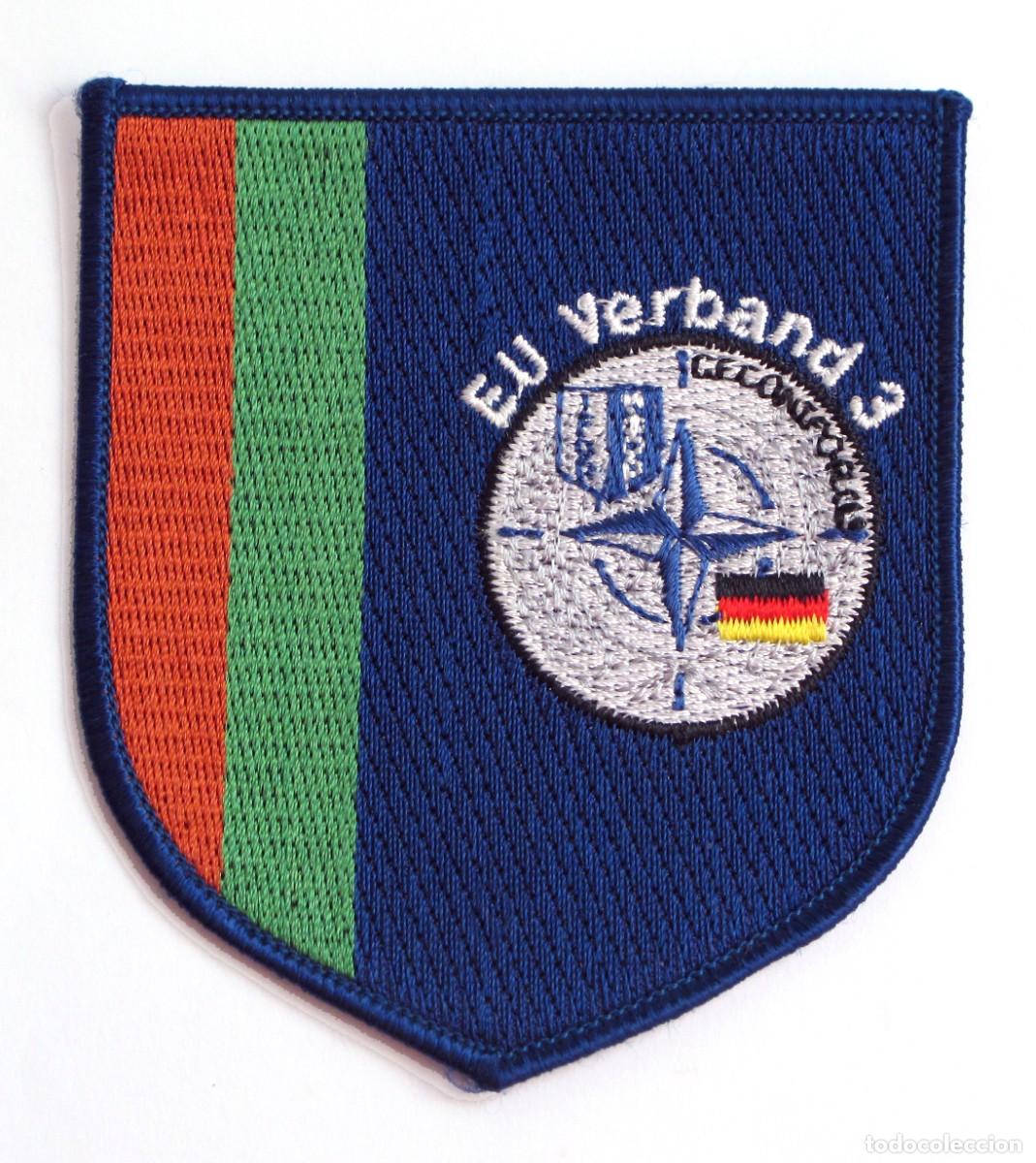 Militaria: PARCHE EU VERBAND 3 - EJERCITO ALEMAN - IFOR - GUERRA BALCANES