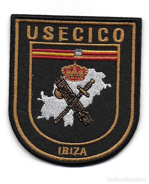 Militaria: parche POLICIA GUARDIA CIVIL USECICO IBIZA