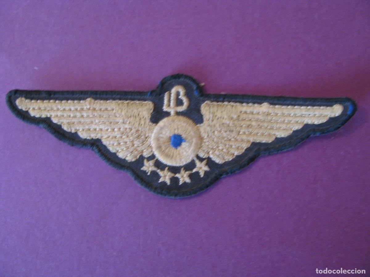 Militaria: PARCHE DE PILOTO, SIN IDENTIFICAR. BORDADO. 10,5X3,5 CM