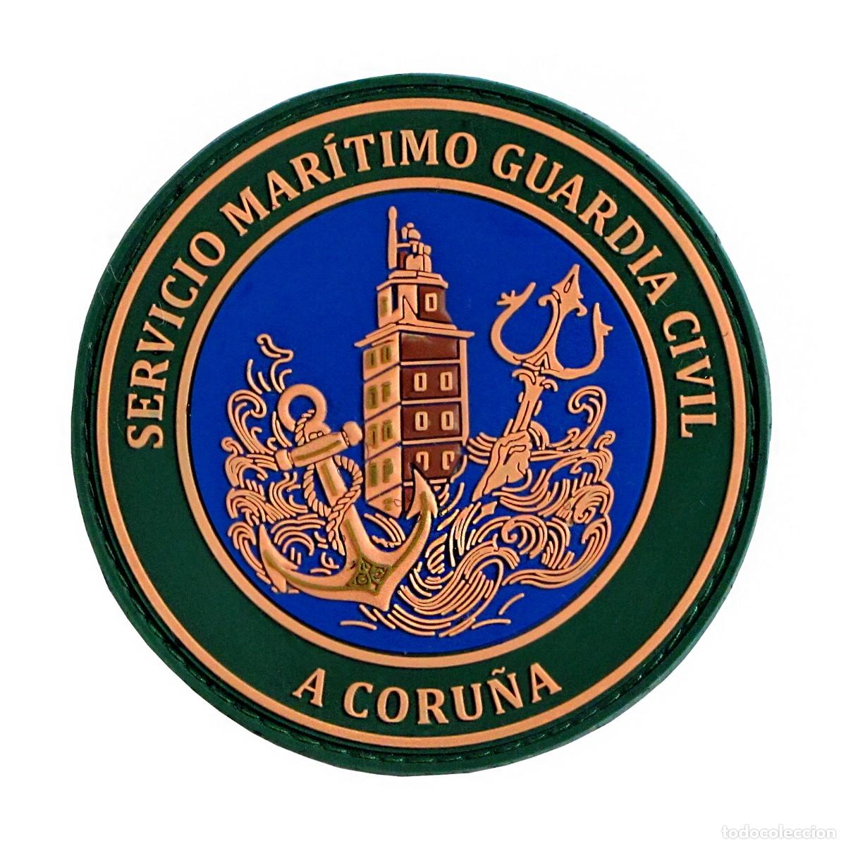 Militaria: PARCHE SERVICIO MARITIMO GUARDIA CIVIL - A CORU&Ntilde;A