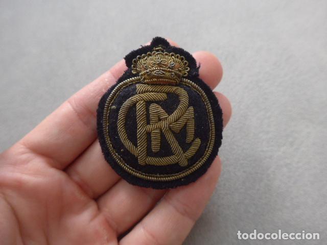 Militaria: Antiguo parche alfonsino a identificar, epoca Alfonso XIII, quiza de marina ?