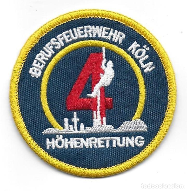 Militaria: parche BOMBEROS KOLN ALEMANIA