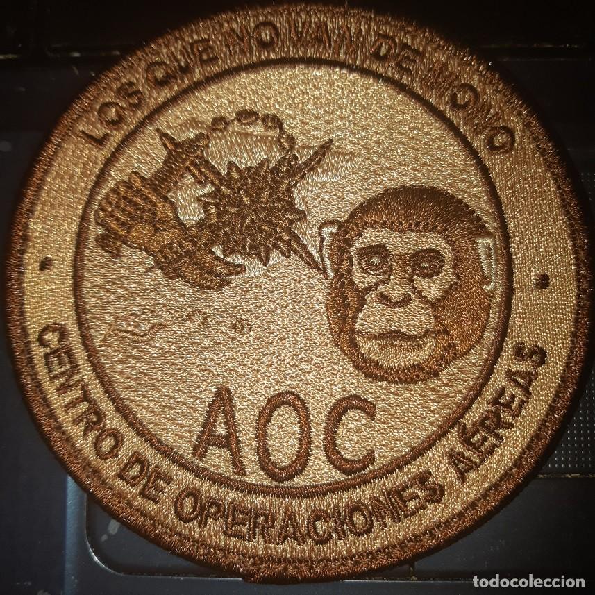 Militaria: PARCHE EJERCITO AIRE AOC MACOM NUEVO