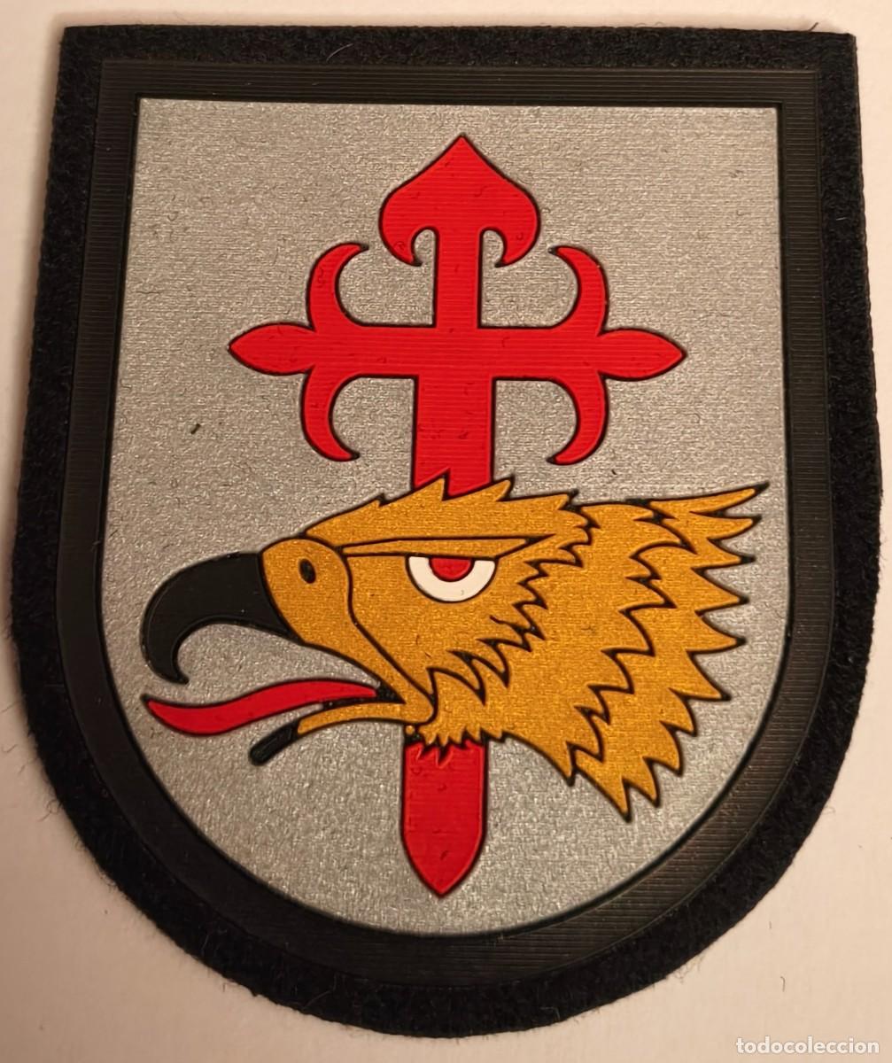 Militaria: PARCHE EMBLEMA DE BRAZO INYECTADO A COLOR CON VELCRO GRUPO LOG&Iacute;STICO VII BRIGADA GALICIA