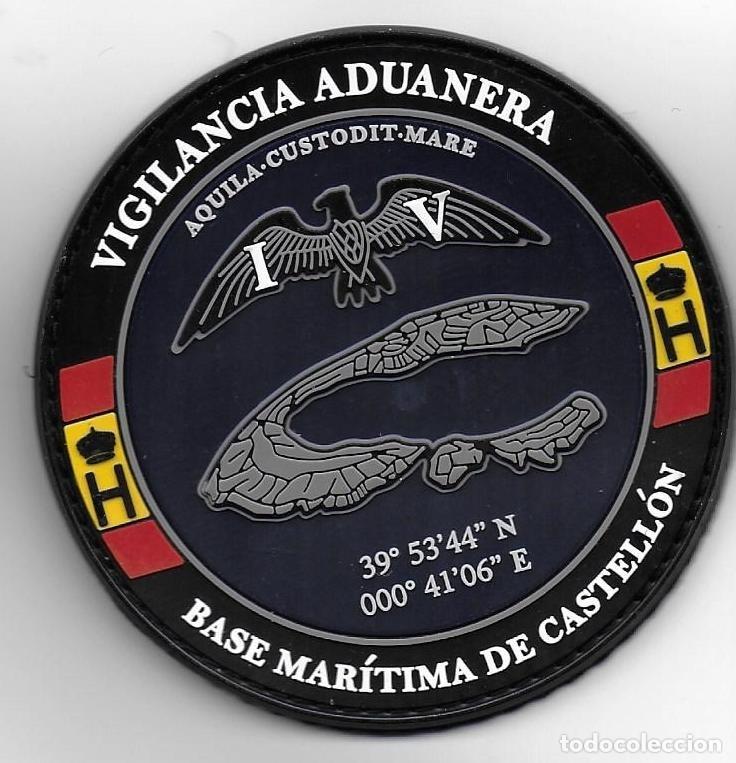 Militaria: parche ADUANAS BASE MARITIMA DE CASTELLON POLICIA