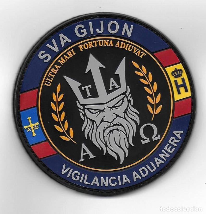 Militaria: parche ADUANAS SVA GIJON POLICIA