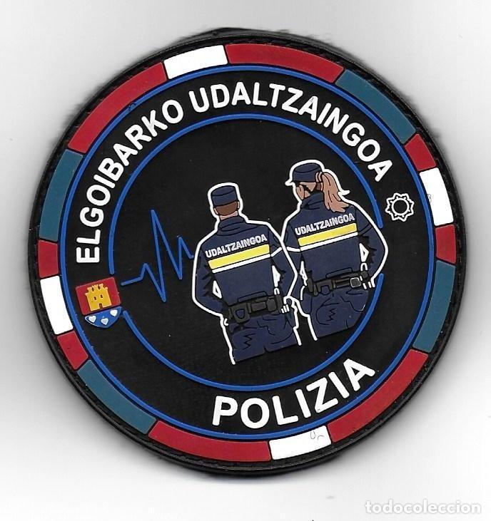 Militaria: parche POLICIA LOCAL ELGOIBAR PAIS VASCO