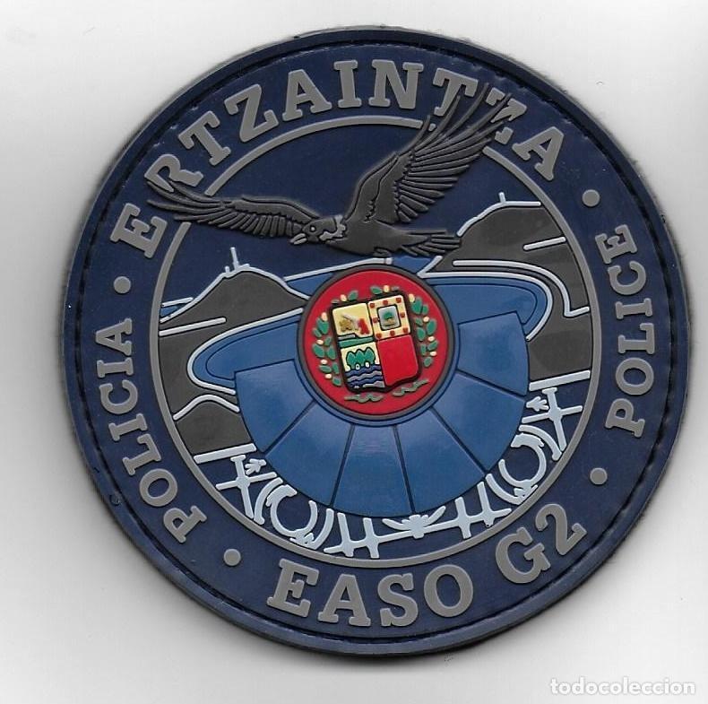 Militaria: parche POLICIA ERTZAINTZA GRUPO 2 DONOSTI