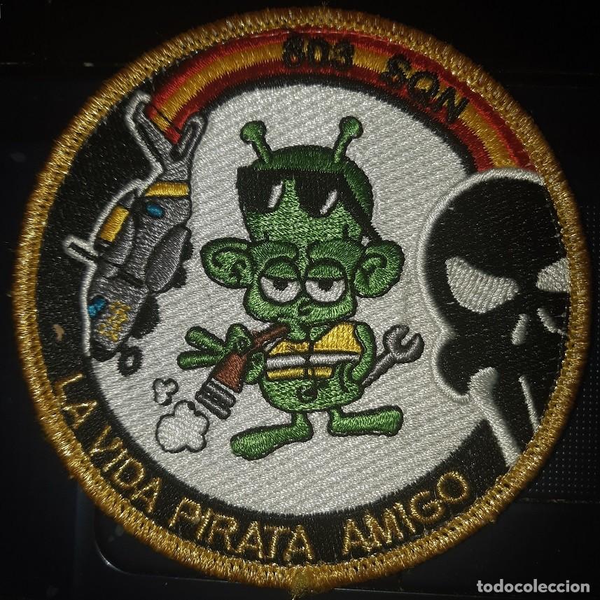 Militaria: PARCHE EJERCITO AIRE SAR 803 SQN ALA 48 NUEVO