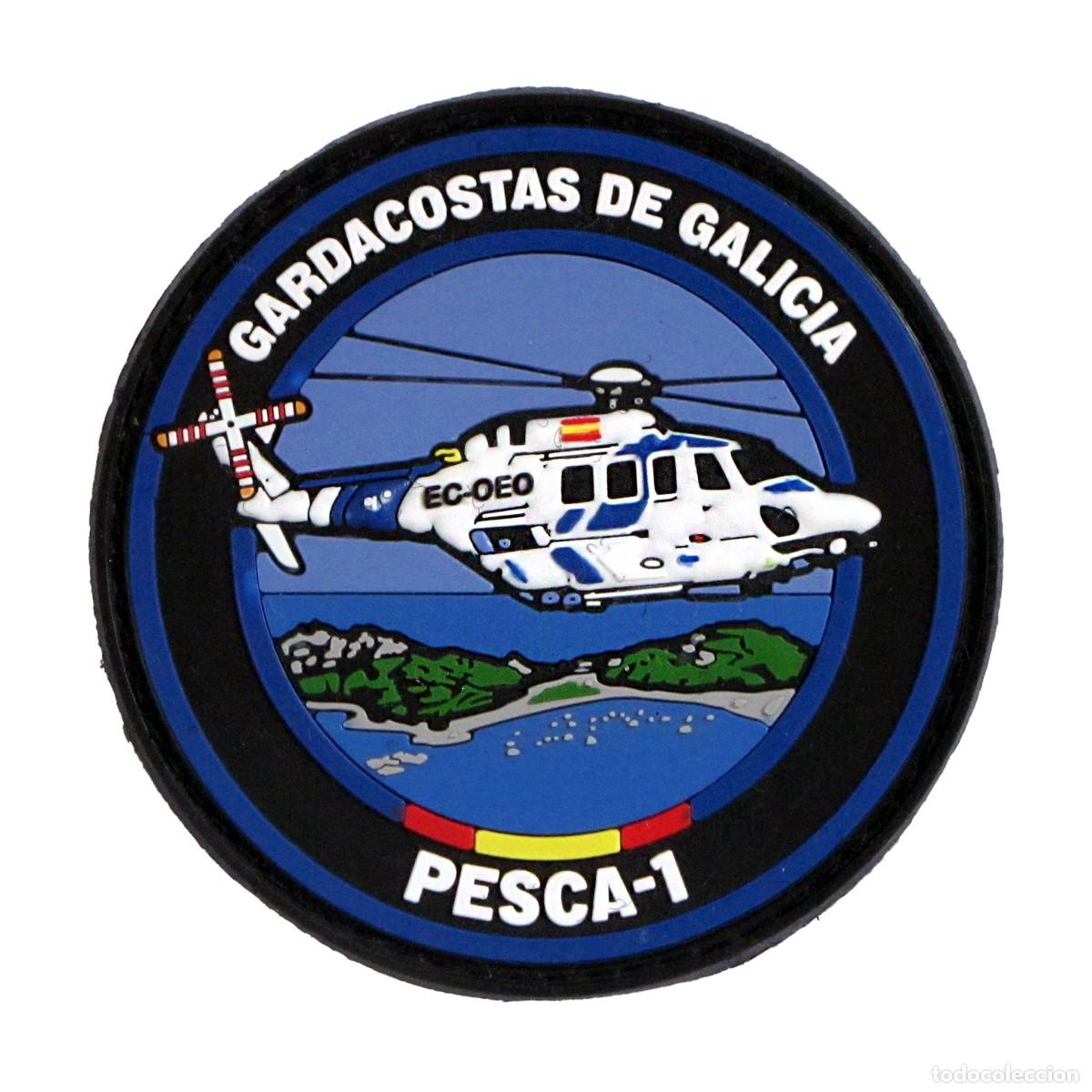 Militaria: PARCHE PESCA-1 - GUARDACOSTAS DE GALICIA