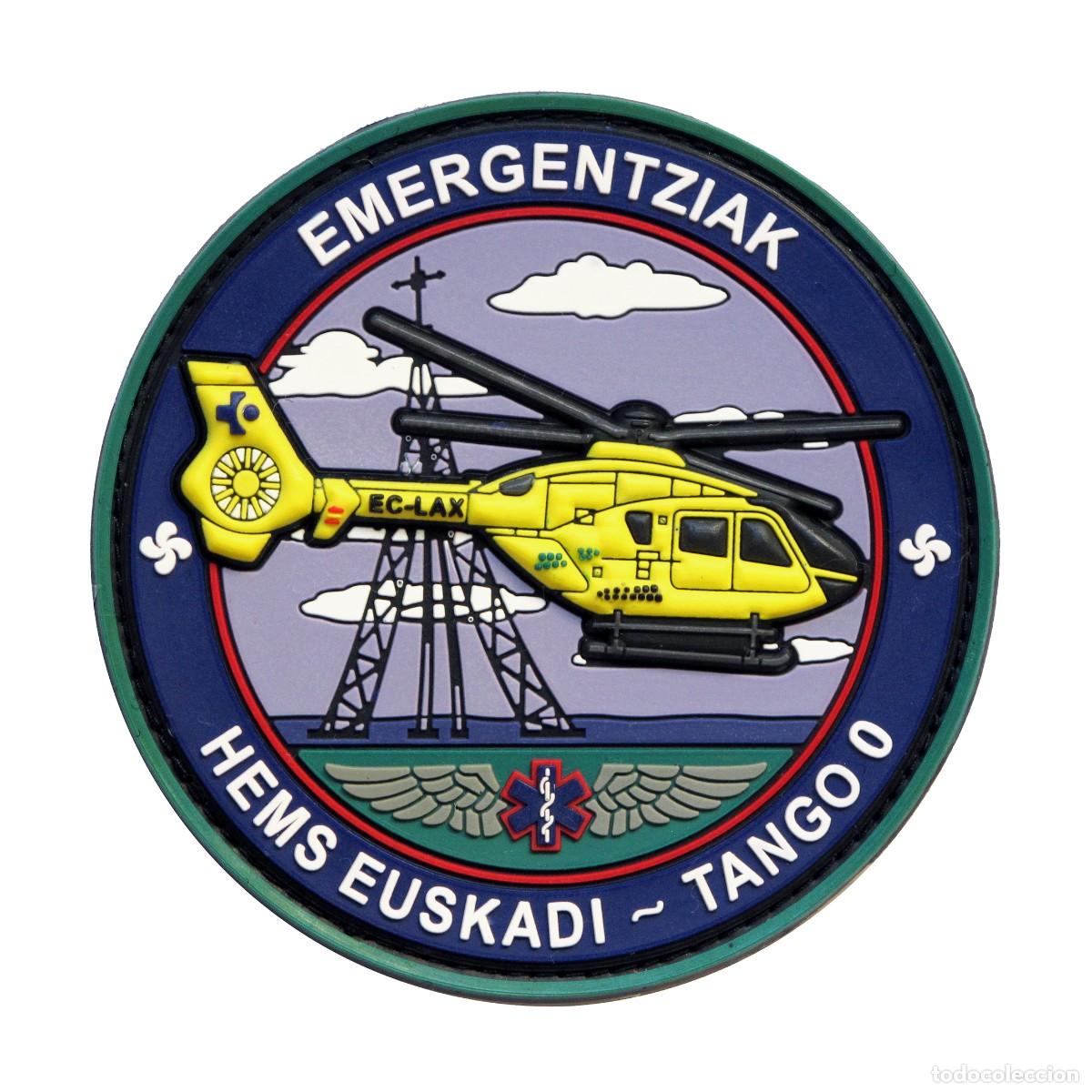 Militaria: PARCHE EMERGENTZIAK HEMS EUSKADI - TANGO 0