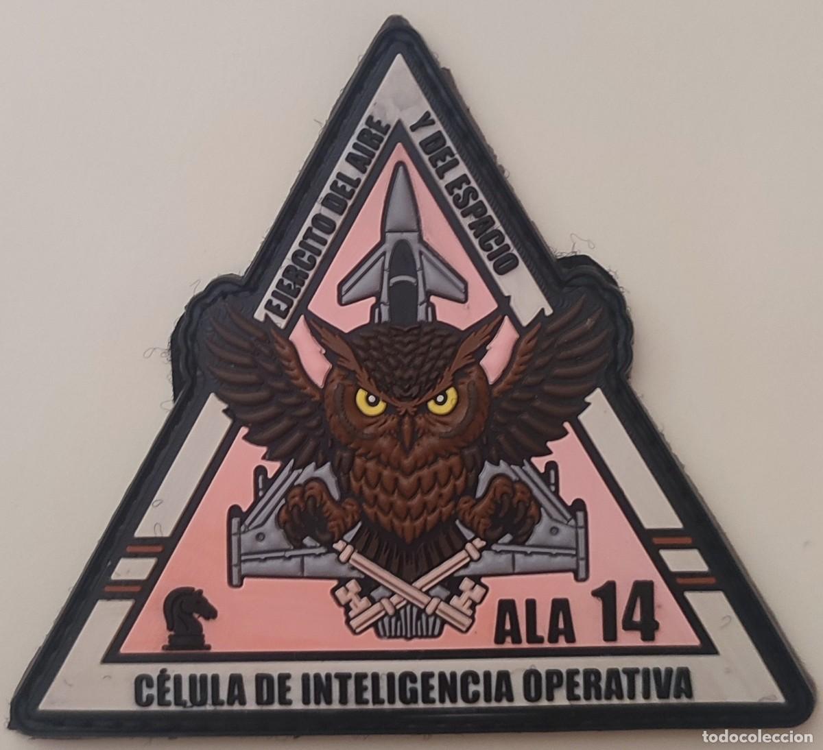 Militaria: PARCHE DEL EJ&Eacute;RCITO DEL AIRE. ALA 14. C&Eacute;LULA DE INTELIGENCIA OPERATIVA