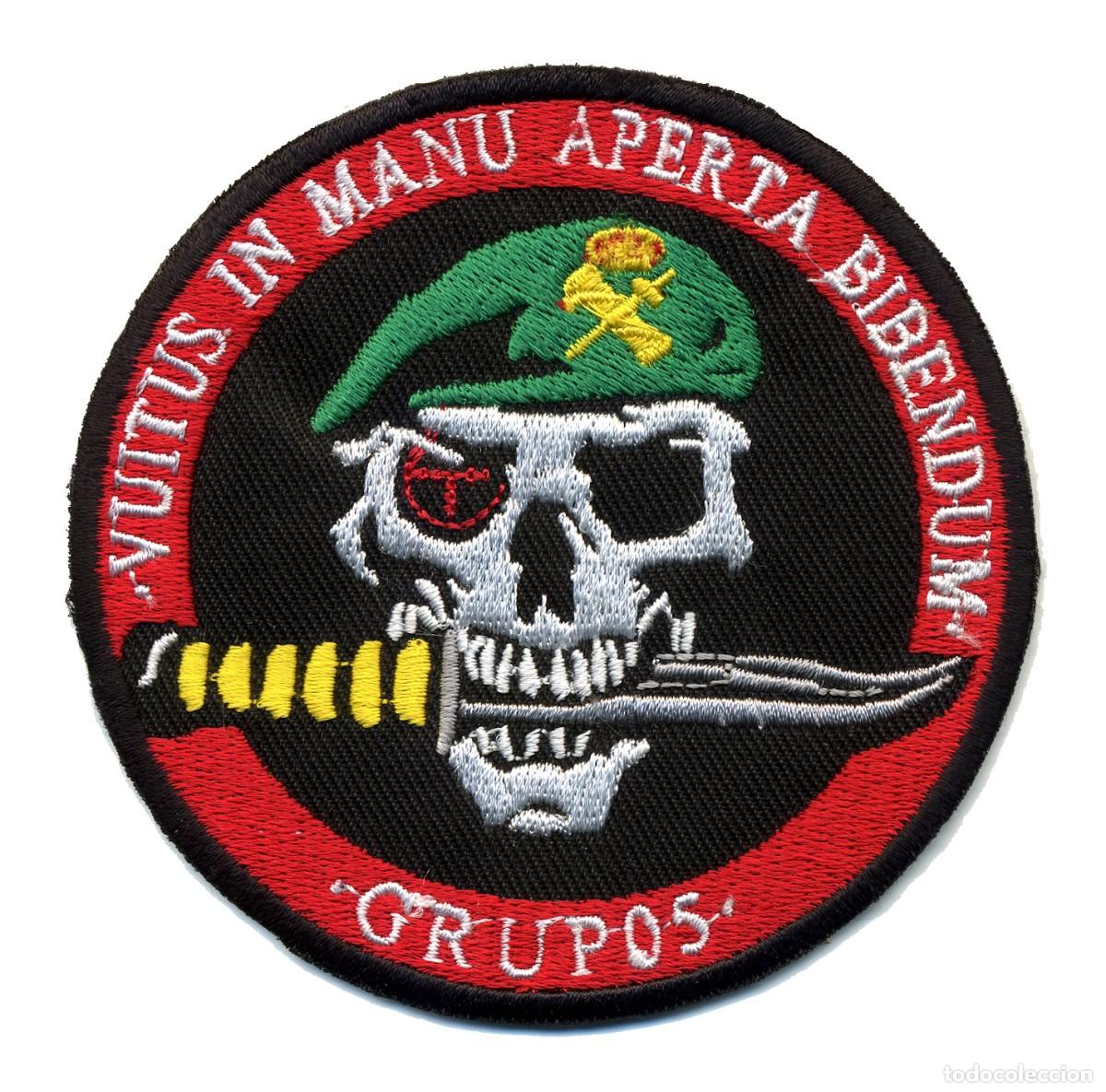 Militaria: PARCHE GUARDIA CIVIL - GRUPOS