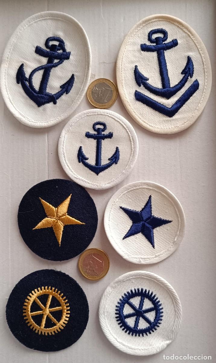 Militaria: Alemania del Este Parches Marina popular de la RDA DDR