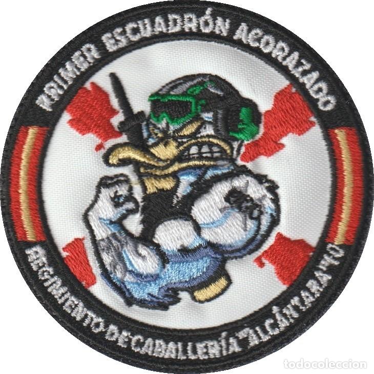 Militaria: lote parches de Caballeria Alcantara 10 Melilla