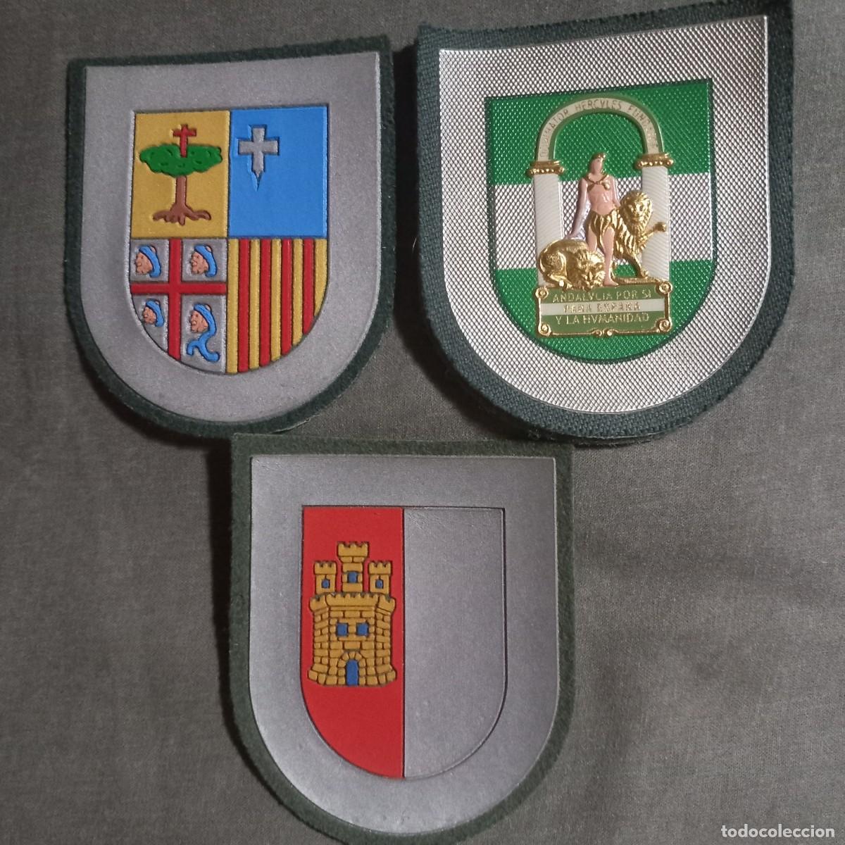 Militaria: Lote parches Guardia civil.
