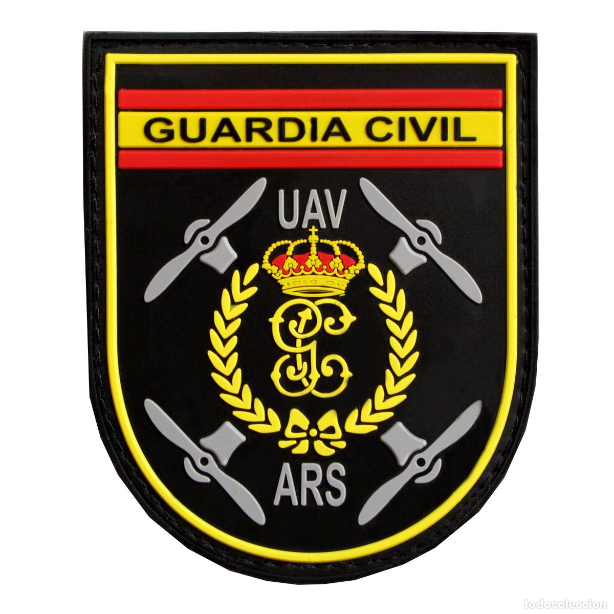 Militaria: PARCHE GUARDIA CIVIL UAV - ARS - DRONES
