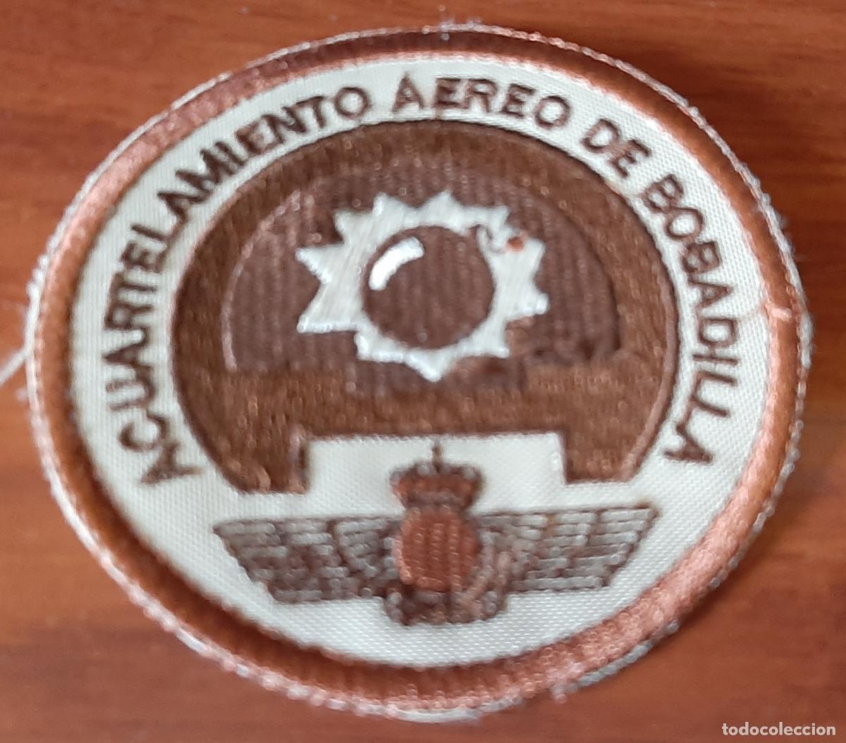 Militaria: PARCHE DEL ACUARTELAMIENTO AEREO DE BOBADILLA - MILITAR AVIACION