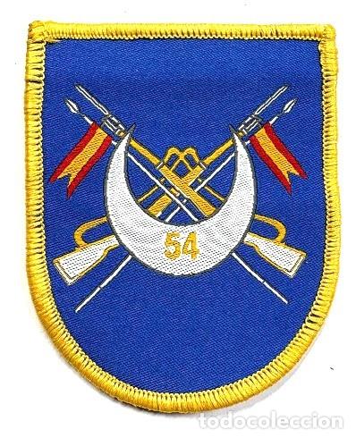 Militaria: ESCARAPELA REGULARES CEUTA 54 BORD.