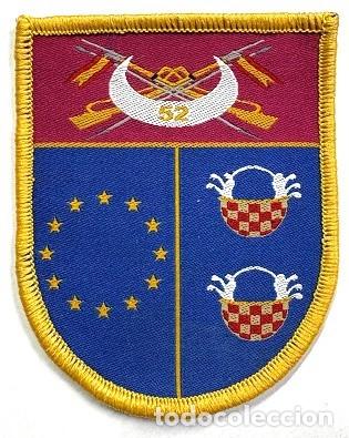 Militaria: ESCARAPELA REGULARES MELILLA 52 BORD