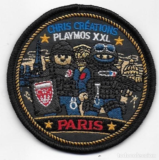 Militaria: parche POLICIA FRANCES FRANCIA
