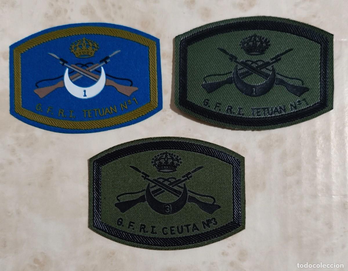 Militaria: G.F.R.I. TETUAN N&ordm;1 Y CEUTA N&ordm; 3 (REGULARES)