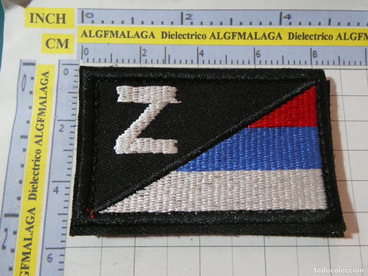 Militaria: PARCHE MILITAR RUSO. BANDERA RUSIA. INVASI&Oacute;N UCRANIA.