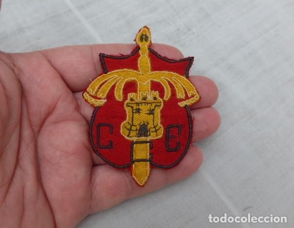 Militaria: ANTIGUO PARCHE CUERPO DE EJRCITO DE CASTILLA GUERRA CIVIL