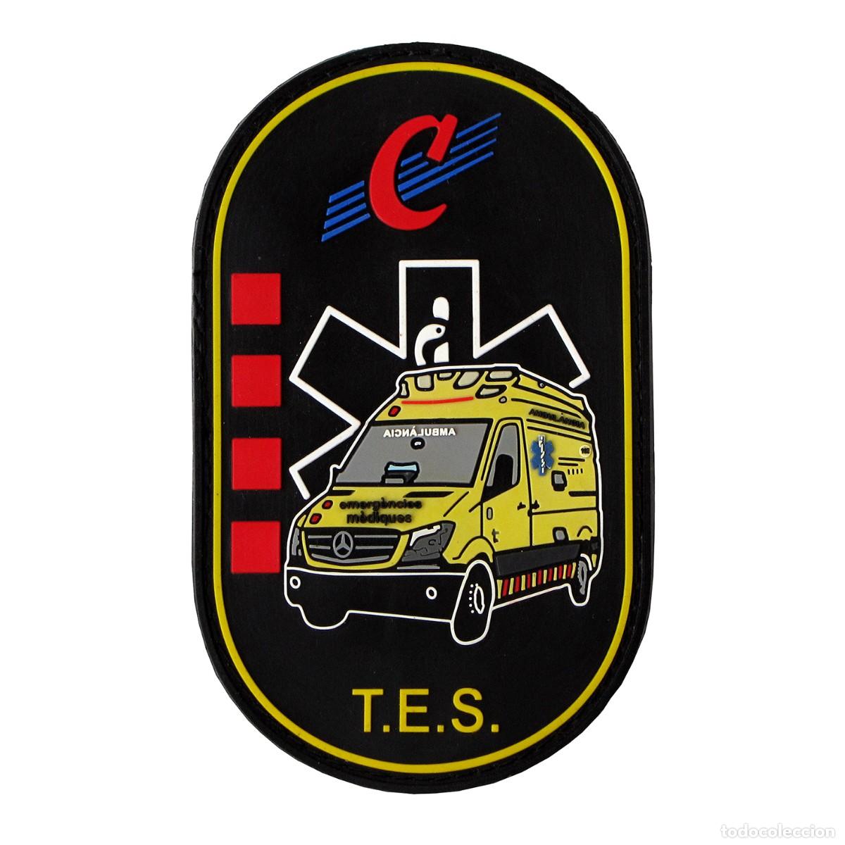 Militaria: PARCHE EMERGENCIES MEDIQUES CATALUNYA - SEM - C - T.E.S.