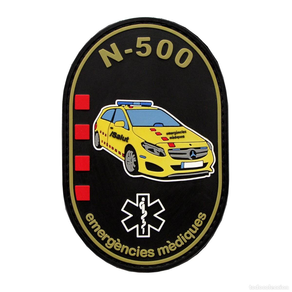 Militaria: PARCHE EMERGENCIES MEDIQUES CATALUNYA - SEM - N-500