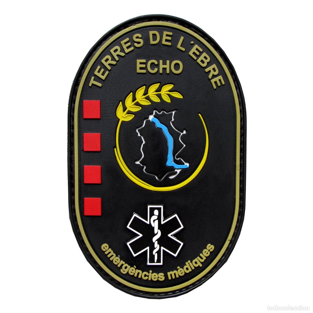 Militaria: PARCHE EMERGENCIES MEDIQUES CATALUNYA - SEM - ECHO - TERRES DEL EBRE