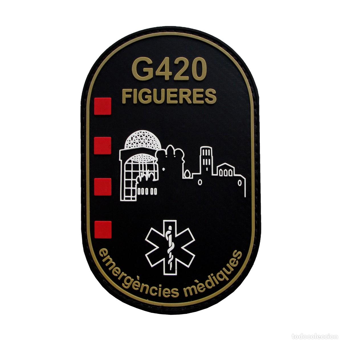 Militaria: PARCHE EMERGENCIES MEDIQUES CATALUNYA - SEM - G420 - FIGUERES